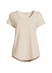 LANDS' END Shirt aus Baumwolle/Modal-Mix mit Ballett-Ausschnitt f&uuml;r Damen in Petite-Gr&ouml;&szlig;e, Damen, size: petite, Elfenbein, Baumwolle Modal, by Lands' End