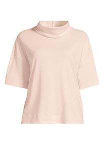LANDS' END Supima Rollkragenshirt in Plus-Gr&ouml;&szlig;e f&uuml;r Damen, Damen, size: plus, Pink, Baumwolle, by Lands' End