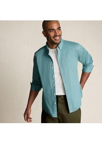 LANDS' END Ultimativ-Hemd f&uuml;r Herren, Tailored Fit, Herren, size: regular, Gr&uuml;n, Elasthan/Baumwoll-Mischung/Polyester-Mischung, by Lands' End