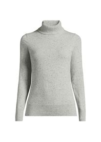 LANDS' END Rollkragen-Pullover aus Kaschmir in Plus-Gr&ouml;&szlig;e, Damen, size: plus, Grau, Kaschmir, by Lands' End