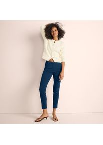 LANDS' END Slim Fit 7/8-Chinos Mid Waist f&uuml;r Damen, Damen, size: regular, Blau, Baumwolle/Lyocell (Viskose)/Baumwoll-Mischung, by Lands' End