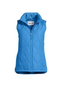 LANDS' END Isolierte FeatherFree&trade; Steppweste in Plus-Gr&ouml;&szlig;e, Damen, size: plus, Blau, Polyester, by Lands' End