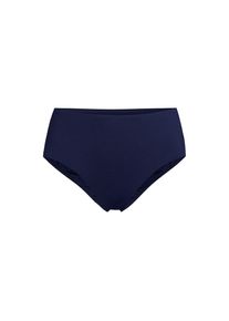 LANDS' END Bikinihose, Mid Waist f&uuml;r Damen in Plus-Gr&ouml;&szlig;e, Damen, size: plus, Blau, Elasthan/Nylon-Mischung, by Lands' End