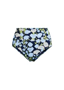 LANDS' END Bikinihose zum Umschlagen, High Waist, f&uuml;r Damen, Damen, size: regular, Blau, Nylon-Mischung, by Lands' End