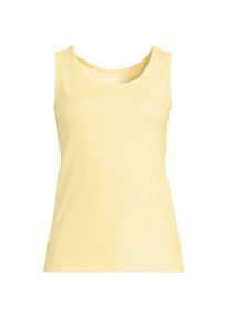 LANDS' END Baumwoll-Top f&uuml;r Damen, Damen, size: regular, Gelb, Baumwolle, by Lands' End