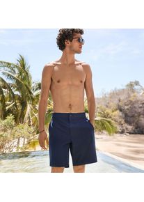 LANDS' END Ultimativ-Badeshorts f&uuml;r Herren, 23 cm, Herren, size: regular, Blau, Elasthan/Polyester, by Lands' End