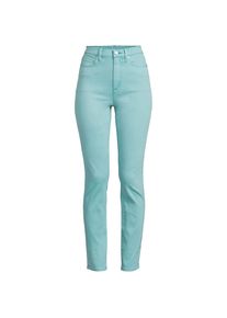 LANDS' END Slim Fit Stretch-Jeans High Waist in Plus-Gr&ouml;&szlig;e, Damen, size: plus, Blau, Elasthan/Baumwoll-Mischung/Polyester-Mischung, by Lands' End