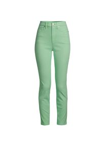 LANDS' END Slim Fit Stretch-Jeans High Waist in Plus-Gr&ouml;&szlig;e, Damen, size: plus, Gr&uuml;n, Elasthan/Baumwoll-Mischung/Polyester-Mischung, by Lands' End