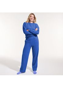 LANDS' END Jogginghose mit geradem Bein SERIOUS SWEATS f&uuml;r Damen in Tall-Gr&ouml;&szlig;e, Damen, size: tall, Blau, Baumwoll-Mischung/Polyester-Mischung, by Lands' End