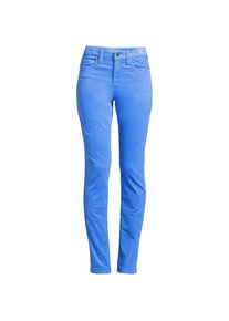 LANDS' END Straight Fit Cordhose Mid Waist f&uuml;r Damen, Damen, size: regular, Blau, Baumwoll-Mischung, by Lands' End