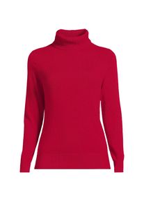 LANDS' END Rollkragen-Pullover aus Kaschmir in Plus-Gr&ouml;&szlig;e, Damen, size: plus, Rot, Kaschmir, by Lands' End