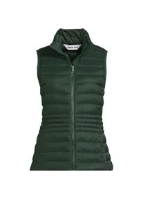 LANDS' END Daunenweste WANDERWEIGHT Verstaubar Ultraleicht f&uuml;r Damen in Petite-Gr&ouml;&szlig;e, Damen, size: petite, Gr&uuml;n, Nylon, by Lands' End
