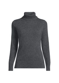 LANDS' END Rollkragen-Pullover aus Kaschmir in Plus-Gr&ouml;&szlig;e, Damen, size: plus, Beige, Kaschmir, by Lands' End