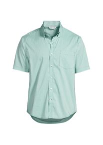 LANDS' END Ultimativ-Hemd mit kurzen &Auml;rmeln f&uuml;r Herren, Classic Fit, Herren, size: regular, Gr&uuml;n, Elasthan/Baumwoll-Mischung/Polyester-Mischung, by Lands' End