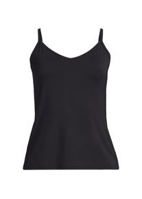 LANDS' END K&uuml;hlendes Tr&auml;gertop f&uuml;r Damen, Damen, size: regular, Schwarz, Elasthan/Viskose/Viskose-Mischung, by Lands' End