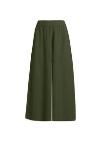 LANDS' END Creaseless 7/8-Palazzohose f&uuml;r Damen in Petite-Gr&ouml;&szlig;e, Damen, size: petite, Gr&uuml;n, Polyester, by Lands' End