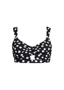 LANDS' END Bikinitop mit Twist-Detail f&uuml;r Damen, Damen, size: regular, Schwarz, Elasthan/Nylon-Mischung, by Lands' End