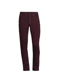LANDS' END Performance-Jeans mit 4-Wege-Stretch f&uuml;r Herren, Slim Fit, Herren, size: regular, Rot, Elasthan/Baumwoll-Mischung, by Lands' End