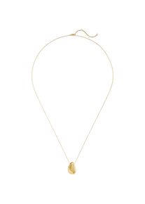LANDS' END Wasserfeste lange Halskette mit Anh&auml;nger f&uuml;r Damen, Damen, size: regular, Gelb, Messing, by Lands' End