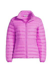 LANDS' END Ultraleichte verstaubare Daunenjacke Wanderweight, Damen, size: regular, Pink, Nylon, by Lands' End