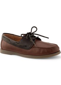 LANDS' END Bootsschuhe aus Leder f&uuml;r Herren, Herren, size: regular, Braun, Leder, by Lands' End