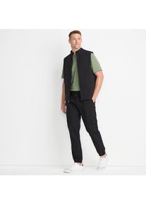 LANDS' END Trekking-Hose mit schmal zulaufendem Bein f&uuml;r Herren, Herren, size: regular, Schwarz, Polyester, by Lands' End