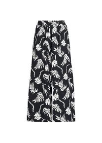 LANDS' END Creaseless 7/8-Palazzohose f&uuml;r Damen in Plus-Gr&ouml;&szlig;e, Damen, size: plus, Schwarz, Polyester, by Lands' End