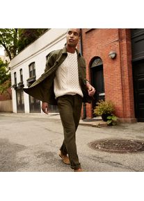 LANDS' END Utility-Hose mit Schlupfbund f&uuml;r Herren, Herren, size: regular, Gr&uuml;n, Baumwolle, by Lands' End
