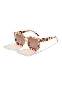 LANDS' END ABSTRACTION Sonnenbrille mit gemustertem Rahmen, Damen, size: regular, Braun, by Lands' End