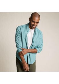 LANDS' END Ultimativ-Hemd f&uuml;r Herren, Classic Fit, Herren, size: regular, Gr&uuml;n, Elasthan/Baumwoll-Mischung/Polyester-Mischung, by Lands' End