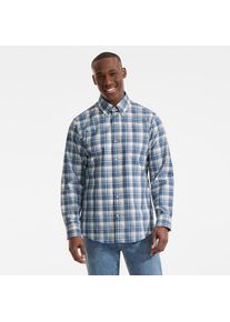 LANDS' END CLASSIC FIT. B&uuml;gelfreies Twillhemd f&uuml;r Herren, Herren, size: regular, Blau, Baumwolle, by Lands' End
