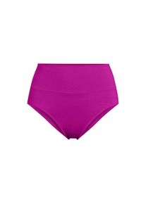 LANDS' END Bikinihose zum Umschlagen, High Waist, f&uuml;r Damen, Damen, size: regular, Lila, Nylon-Mischung, by Lands' End