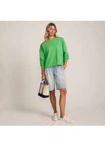Leichtes Sweatshirt f&uuml;r Damen, Damen, size: regular, Gr&uuml;n, by Lands' End