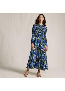 LANDS' END Bodycon-Maxikleid f&uuml;r Damen, Damen, size: regular, Blau, Polyester-Mischung, by Lands' End