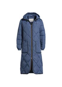 Isolierter FeatherFree&trade; Steppmantel in Petite-Gr&ouml;&szlig;e, Damen, size: petite, Blau, by Lands' End