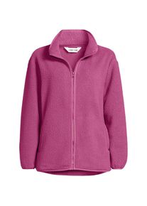 LANDS' END Teddyfleece-Jacke mit Rei&szlig;verschluss in Petite-Gr&ouml;&szlig;e, Damen, size: petite, Rot, Polyester, by Lands' End