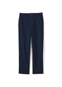 LANDS' END Flanellgef&uuml;tterte Chinohose mit Komfortbund, Classic Fit, Herren, size: regular, Blau, Baumwoll-Mischung, by Lands' End