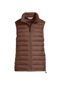 LANDS' END Ultraleichte verstaubare Wanderweight-Daunenweste f&uuml;r Herren, Herren, size: regular, Braun, Polyester/Nylon/Daunen, by Lands' End