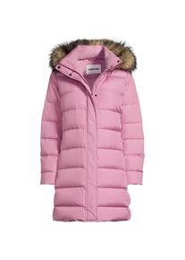 LANDS' END Daunenmantel mit Kapuze f&uuml;r Damen in Plus-Gr&ouml;&szlig;e, Damen, size: plus, Pink, Polyester, by Lands' End