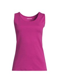 LANDS' END Baumwoll-Top f&uuml;r Damen, Damen, size: regular, Pink, Baumwolle, by Lands' End