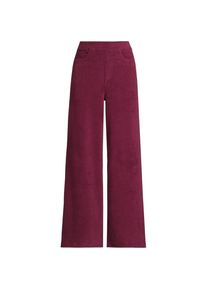 LANDS' END Stretchcord-Hose SPORT KNIT mit weitem Bein in Plus-Gr&ouml;&szlig;e, Damen, size: plus, Rot, Baumwoll-Mischung/Polyester-Mischung, by Lands' End