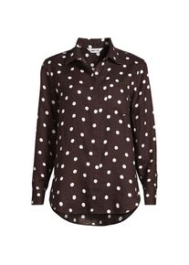 LANDS' END Premium Reinleinen-Bluse f&uuml;r Damen, Damen, size: regular, Braun, Leinen, by Lands' End