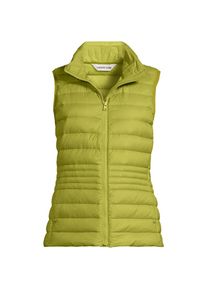 LANDS' END Daunenweste WANDERWEIGHT Verstaubar Ultraleicht f&uuml;r Damen in Petite-Gr&ouml;&szlig;e, Damen, size: petite, Gr&uuml;n, Nylon, by Lands' End