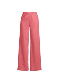 LANDS' END 5-Pocket-Chinos mit weitem Bein f&uuml;r Damen in Petite-Gr&ouml;&szlig;e, Damen, size: petite, Rot, Baumwoll-Mischung, by Lands' End