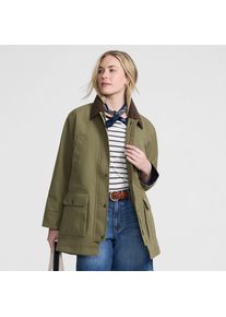 LANDS' END Wasserdichte Squall-Jacke mit Cordkragen, Damen, size: regular, Gr&uuml;n, Polyester/Nylon, by Lands' End