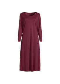 Supima Nachthemd in Petite-Gr&ouml;&szlig;e, Damen, size: petite, Rot, Baumwolle, by Lands' End