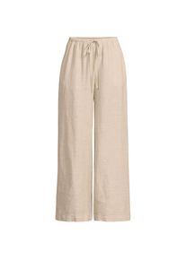 LANDS' END Premium Reinleinen-Schlupfhose in 7/8-L&auml;nge in Plus-Gr&ouml;&szlig;e, Damen, size: plus, Elfenbein, Leinen, by Lands' End
