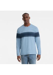 LANDS' END Flammgarn-Shirt aus reiner Baumwolle f&uuml;r Herren, Herren, size: regular, Blau, Baumwolle, by Lands' End