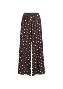 LANDS' END Premium Reinleinen-Palazzohose f&uuml;r Damen in Petite-Gr&ouml;&szlig;e, Damen, size: petite, Braun, Leinen, by Lands' End