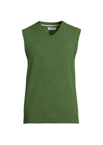 Pullunder aus Lambswool, Herren, size: regular, Gr&uuml;n, Wolle, by Lands' End